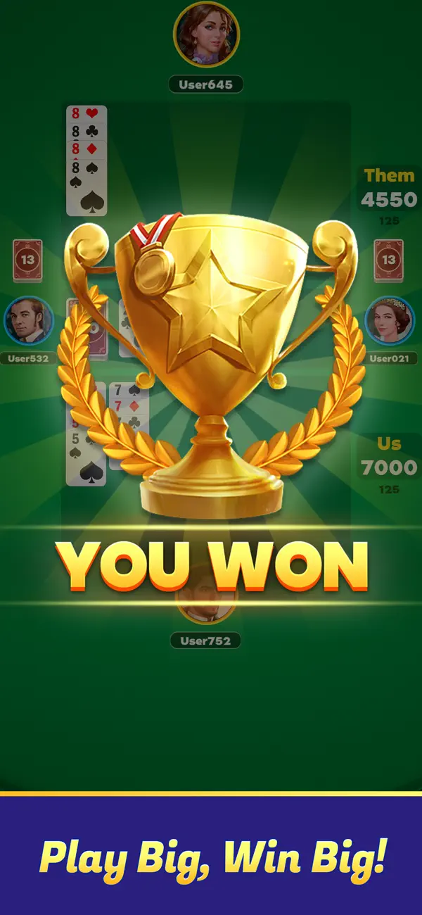 Screenshot #1 pour Canasta Card Game