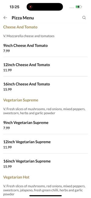 Big Singhs Pizza Kingstanding screenshot 3