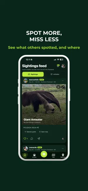 WildGuide: Pantanal Wildlife screenshot 1
