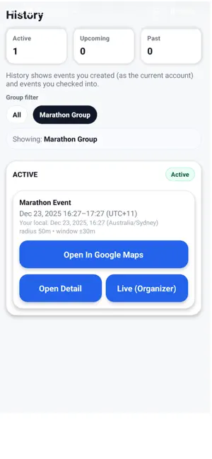 GeoAttend Checker screenshot 3