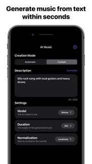 ai music generator, song maker iphone screenshot 1