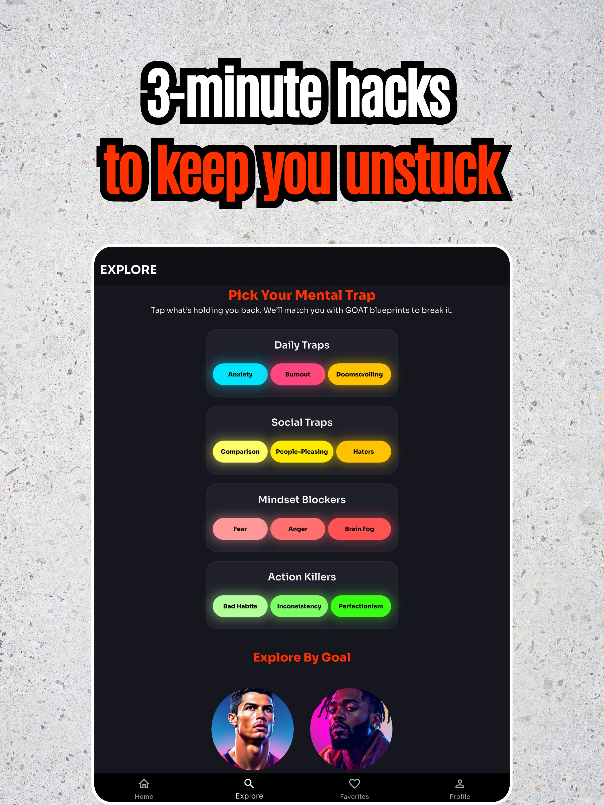 GOAT Hacks: Break Mental Traps