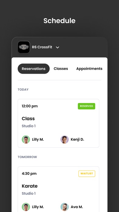 R6 CrossFit Screenshot