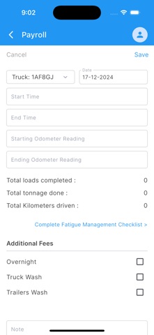 Clutch Driver App screenshot