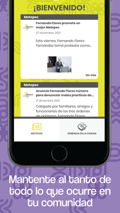Metepec *7311 iPhone screenshot 2 - News app