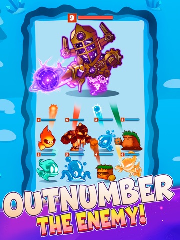 Elemental Monsters: Merge iPad screenshot