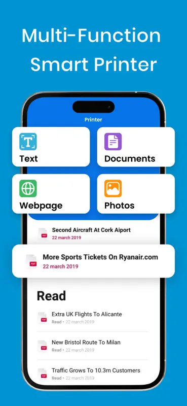 Printer:  Wireless App Prints. screenshot 2 of 4