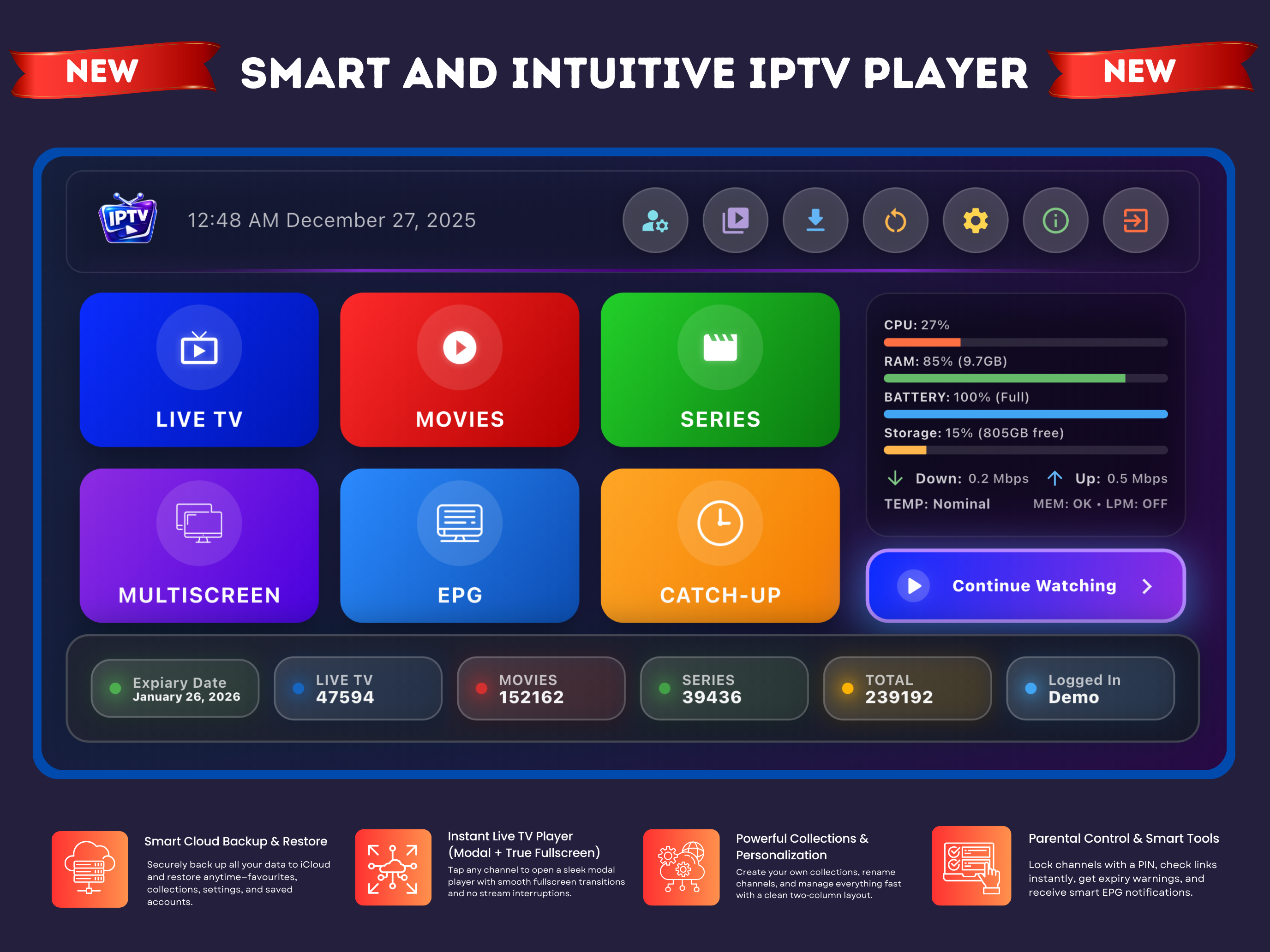 Smarter IPTV Stream: LiveTV screenshot 13
