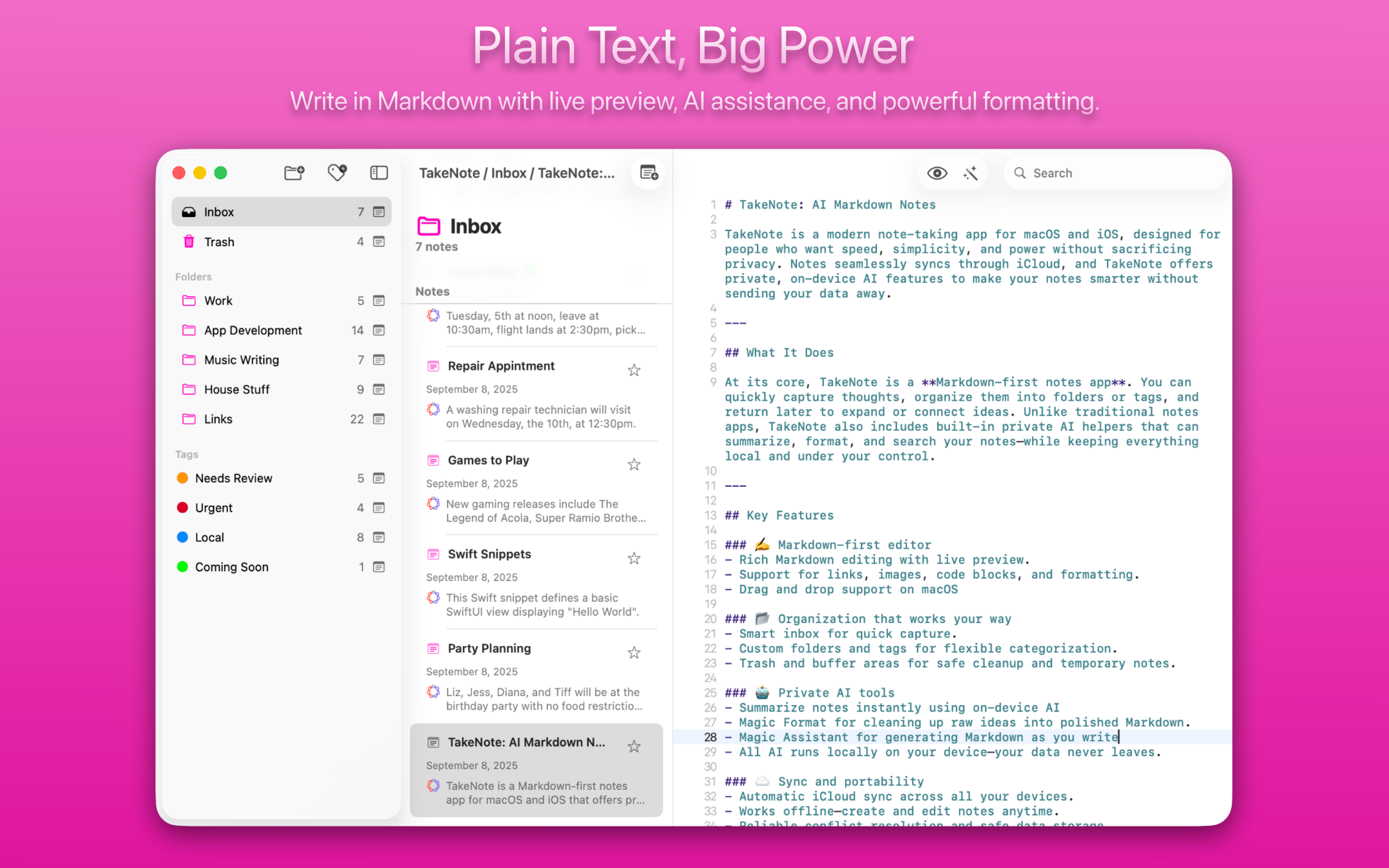 TakeNote: AI Markdown Notes screenshot 11