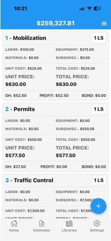 Contractor Estimate Pro Screenshot 5 of 7