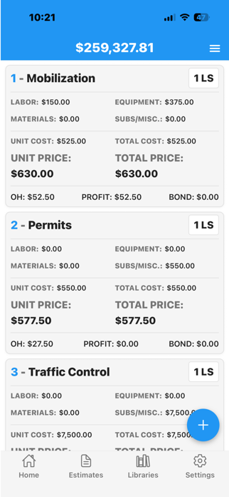 Contractor Estimate Pro Screenshot 5 of 7