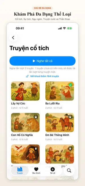 Truyện Cổ Tích: Nghe Kể Chuyện screenshot 4