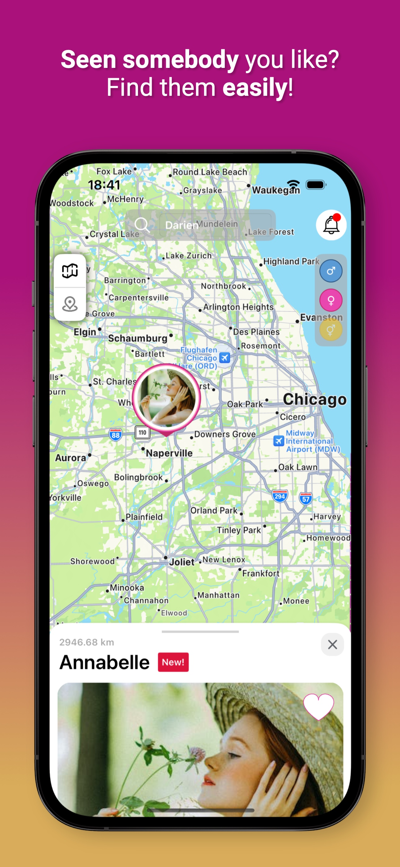 FindMe: Seen someone you like?