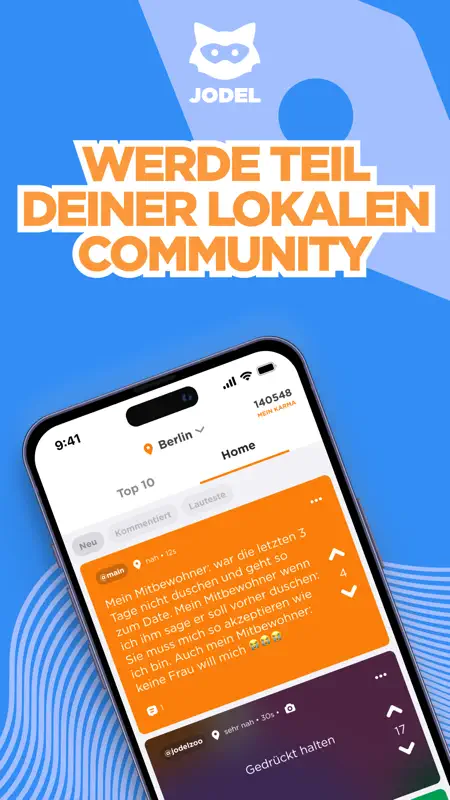 Jodel: Hyperlokale Community screenshot 1 of 5
