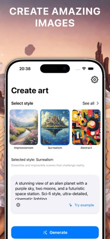 AI Image Generator: Picozzo.Ai Screenshot 3 of 5
