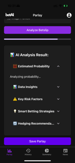 BetAI screenshot 2