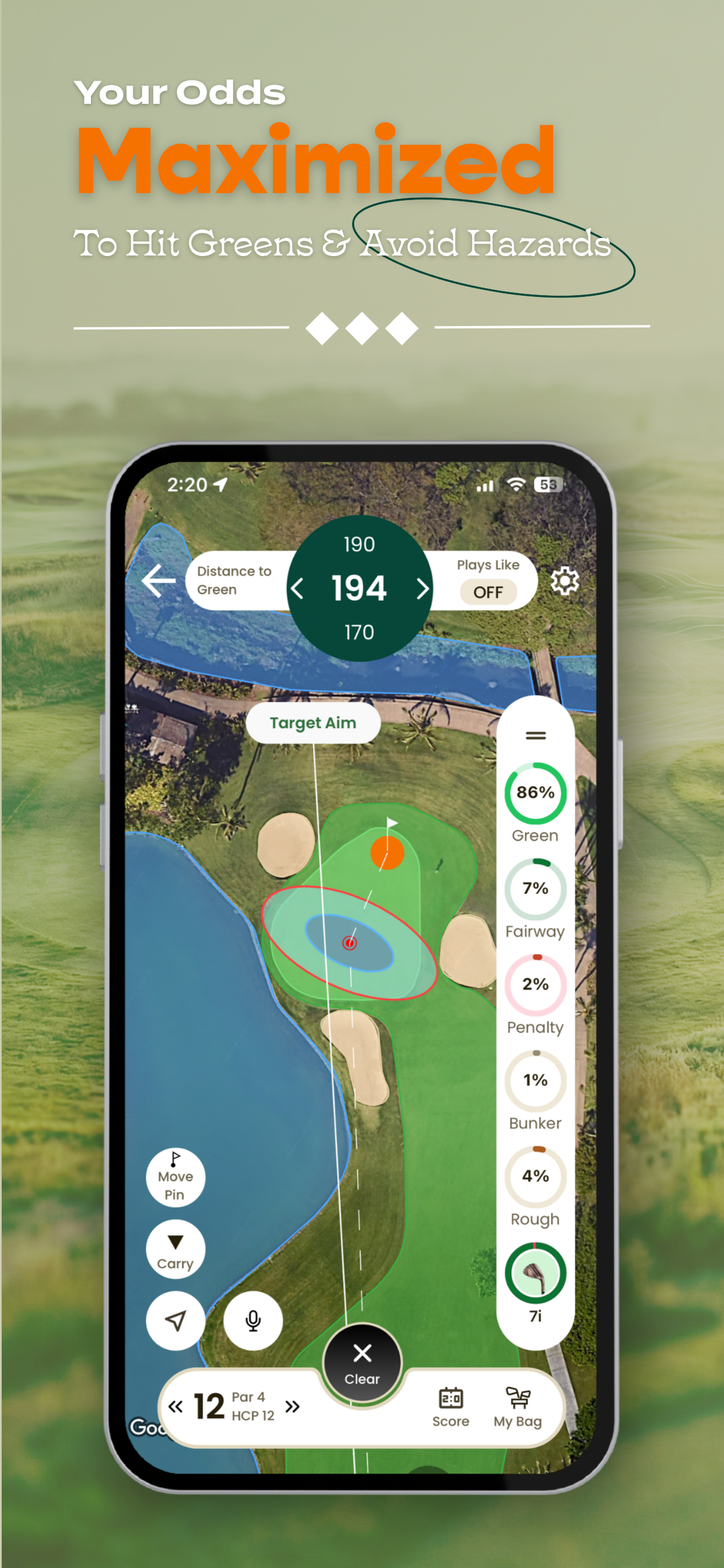 Noonan - AI Golf Caddie & GPS screenshot 6