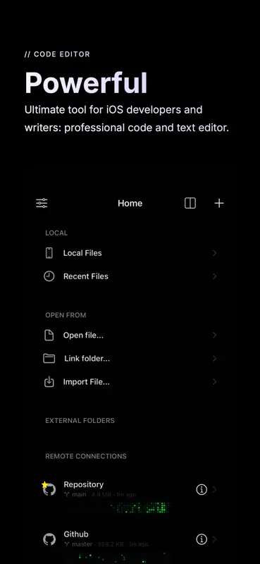 Buffer Editor - Code Editor screenshot 1 of 6