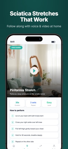 Sciatica Relief Women | Neve iPhone screenshot