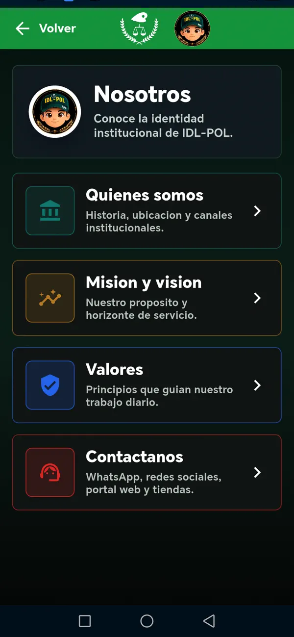 Screenshot #2 pour IDL-Pol: Herramienta Policial