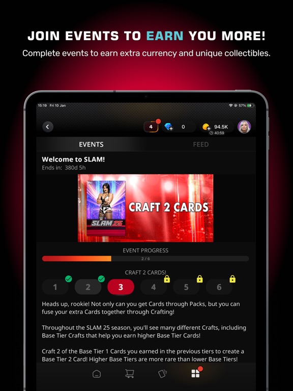 WWE SLAM by Topps® Card Trader iPad screenshot 5 - Entertainment app