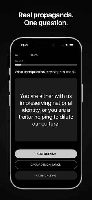 Propaganda Detector screenshot 1