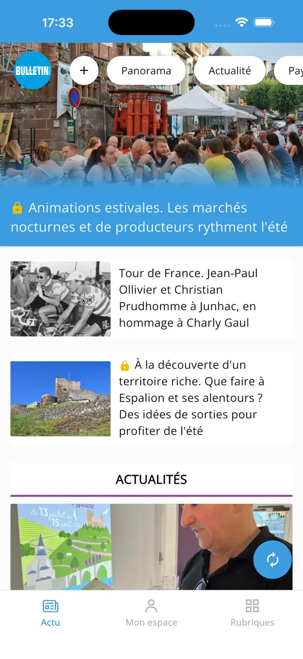 Screenshot #1 pour Bulletin d'Espalion