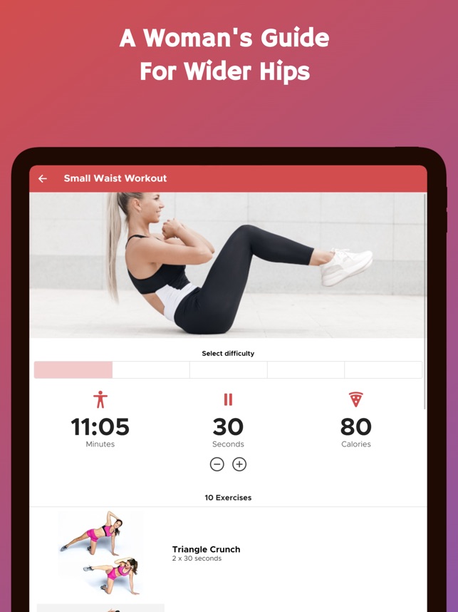 Workouts For Hourglass Figure on the App Store