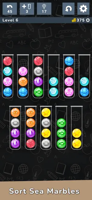 Color Cascade Ball Sort Puzzle screenshot 4