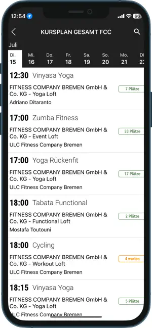 ULC FITNESS EXPERTEN screenshot 3