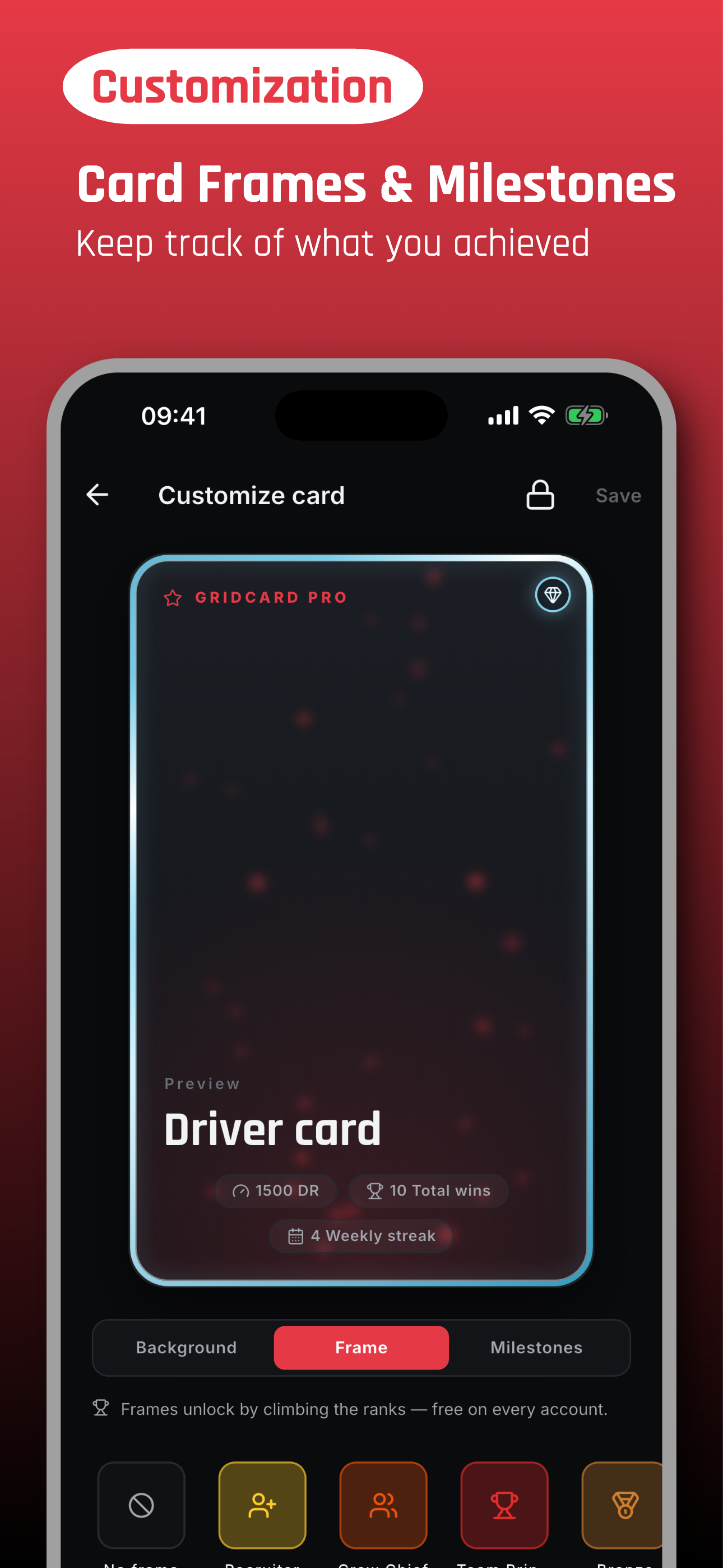 GridCard: For Sim-Racers screenshot 9