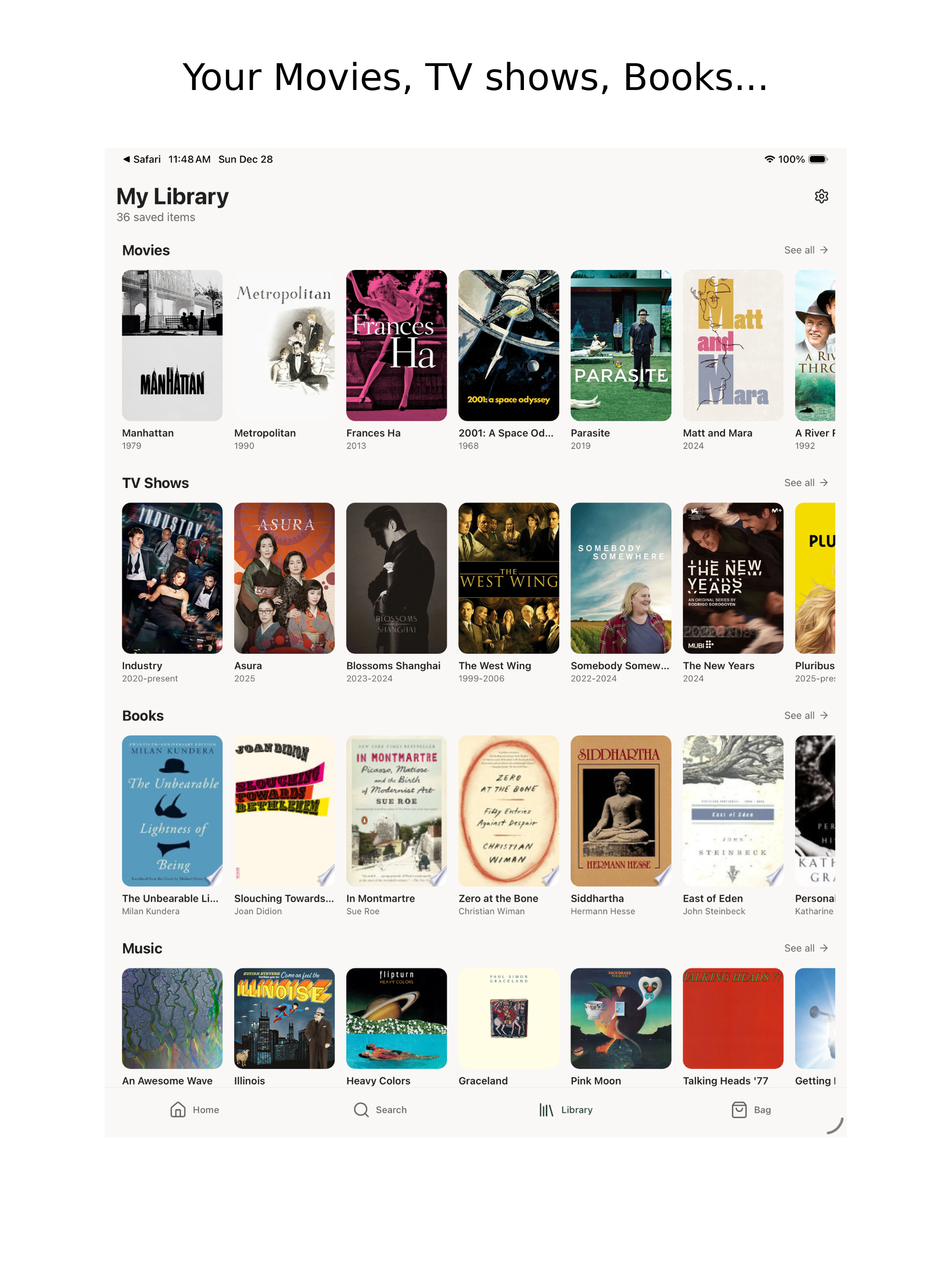 Curated.