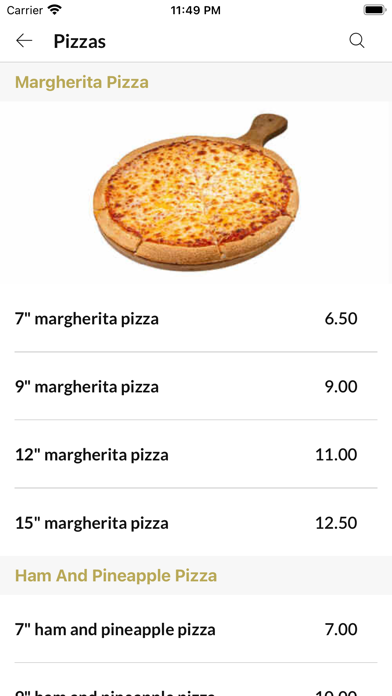 Loddon Pizza And Kebab House. Screenshot