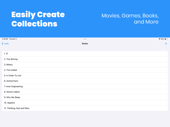 Rankify Rank Your Lists