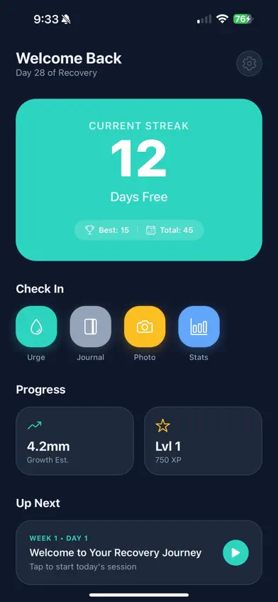 Quit Nail Biting - Nailwell screenshot 1