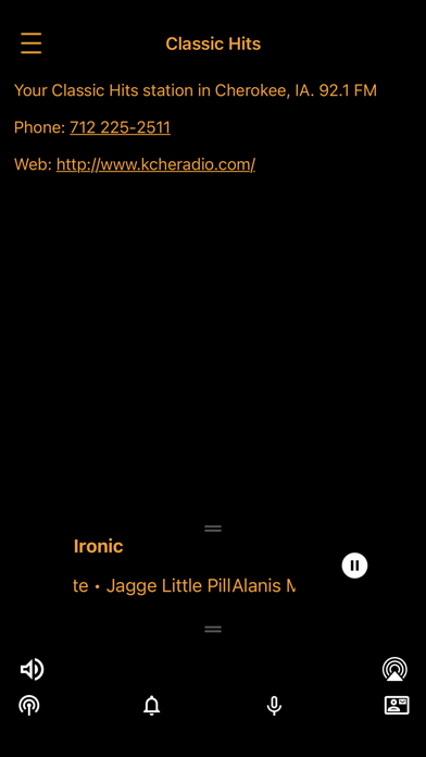 Screenshot #3 pour KCHE Classic Hits 92.1 FM