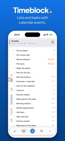 Matters Planner screenshot