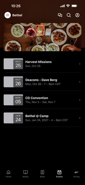 Bethel Church - Yale SD screenshot 3