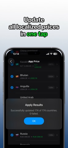 Localize Price - Parity iPhone screenshot