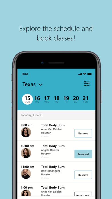 LHTX Fitness Screenshot