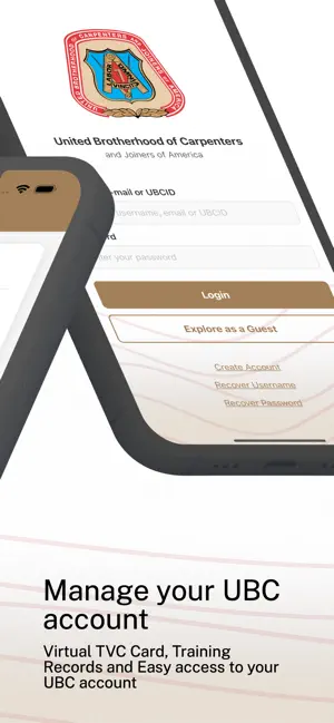 UBC Member Portal App screenshot 2