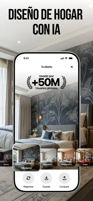 Home IA – Diseño Interior IA screenshot 1 of 10