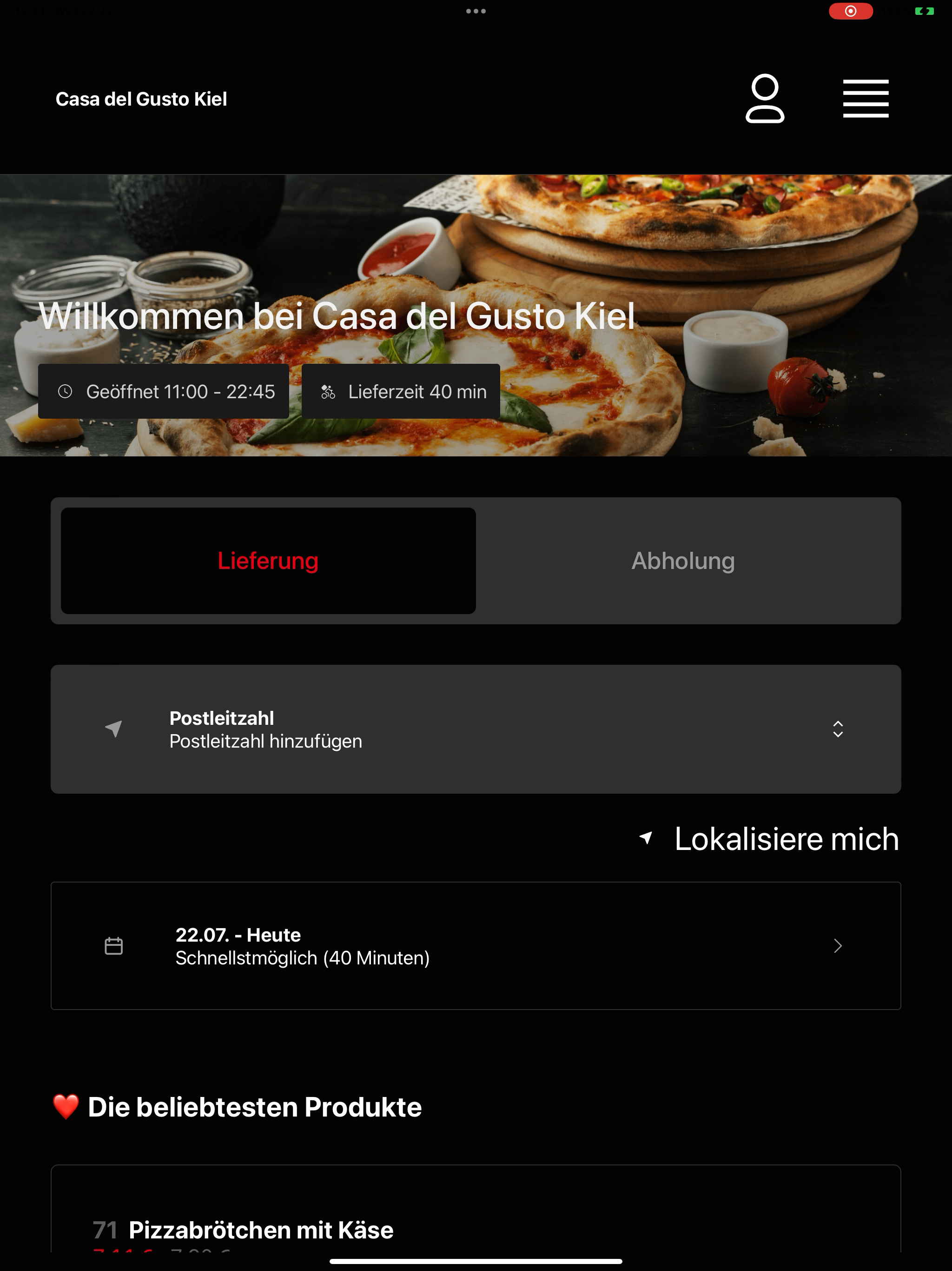 Casa del Gusto Kiel screenshot 10