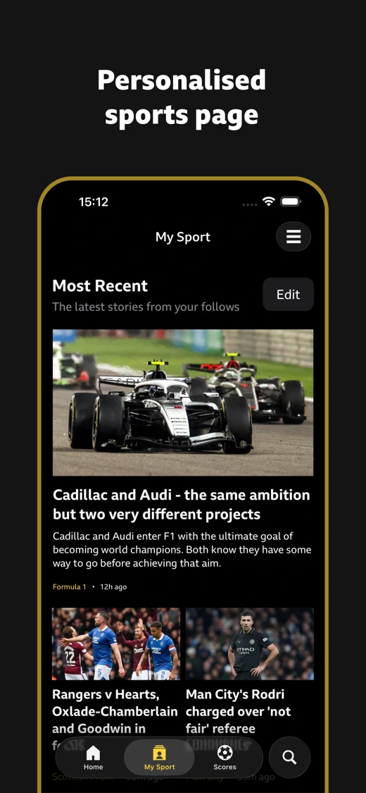 BBC Sport - News & Live Scores screenshot 7