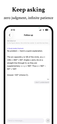 Chalcack: Homework, unstuck. Screenshot 4 of 5