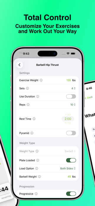 Progress: Workout Tracker Screenshot 2 of 6