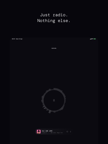 minim radio: live FM streaming ipad screenshot 2