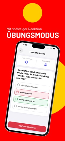Einbürgerungstest : 2026 iPhone screenshot