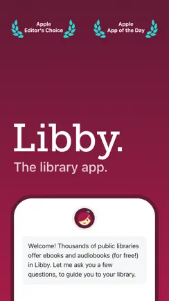 Libby, the library app iPhone image 1
