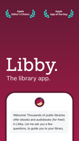 Libby, the library app screenshot